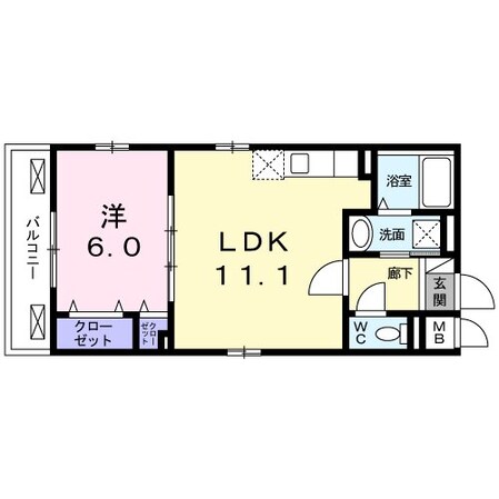 グラース　シーの物件間取画像